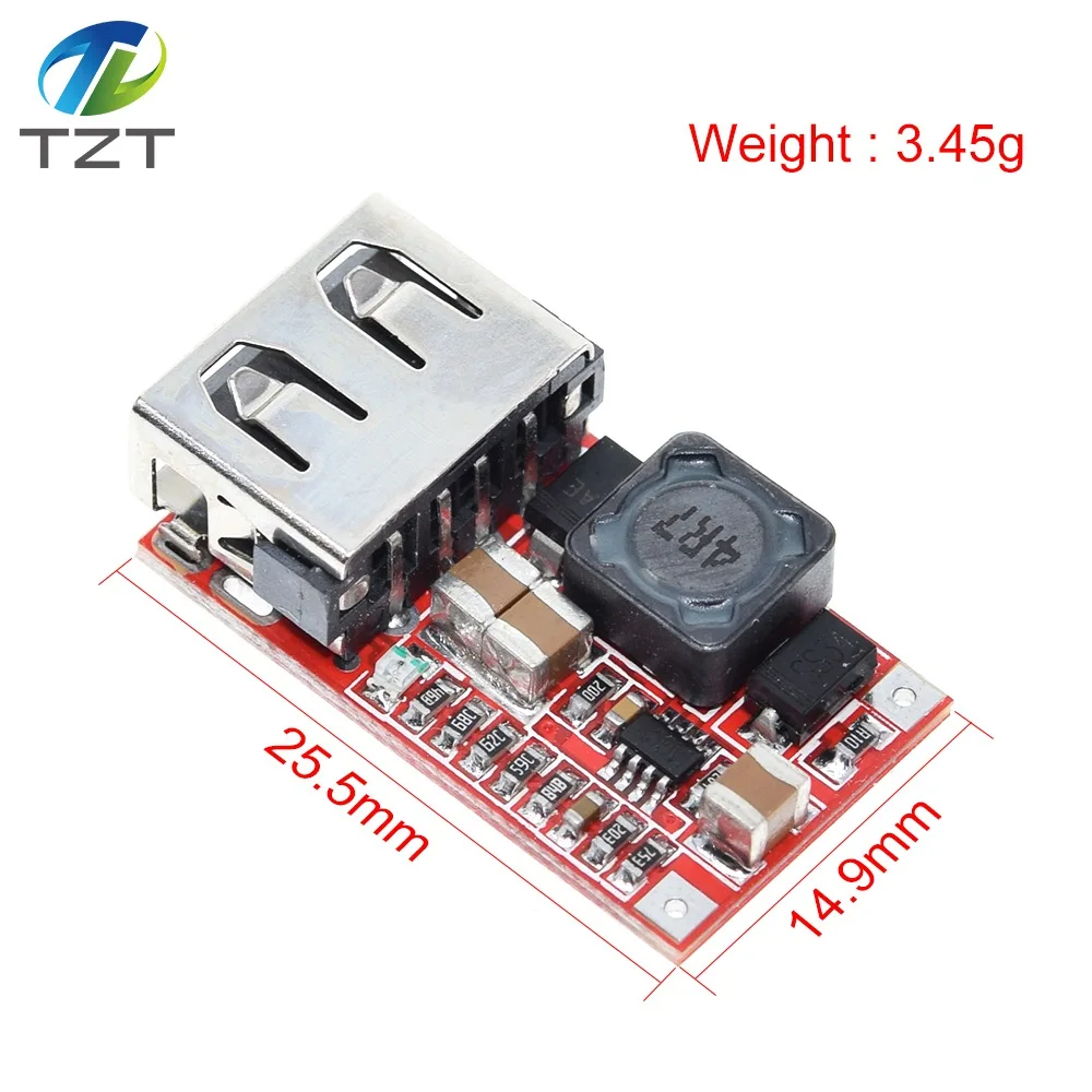 Feine 6-24V 12V/24V zu 5V 3A AUTO USB Ladegerät Modul DC Buck step – Bild 2