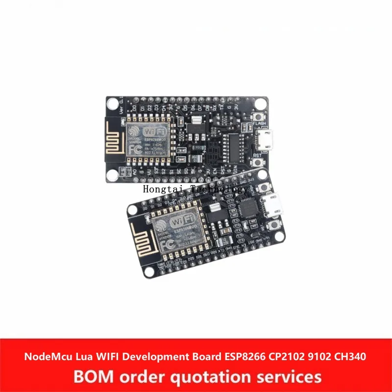 NodeMcu Lua WIFI IoT-basierte ESP8266 CP2102 9102 CH340 – Bild 2