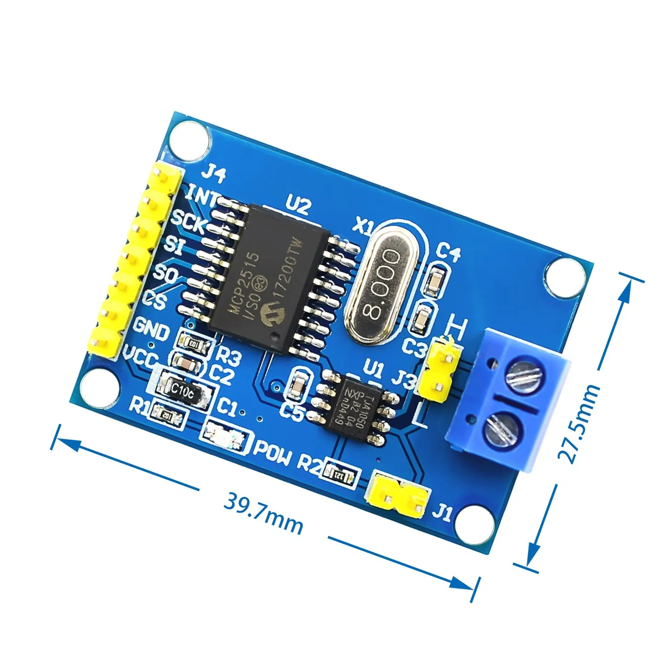MCP2515 KÖNNEN Bus Modul TJA1050 empfänger SPI Für 51 MCU ARM – Bild 5