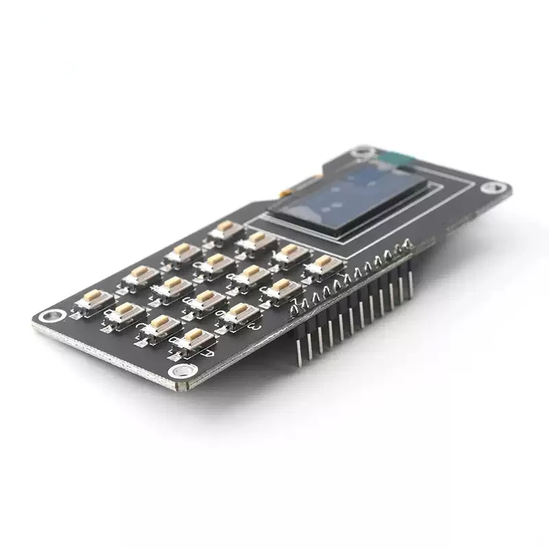 12864-Bildschirm 0,96-Zoll-OLED-Anzeigemodul mit Matrix-Tastatur – Bild 5