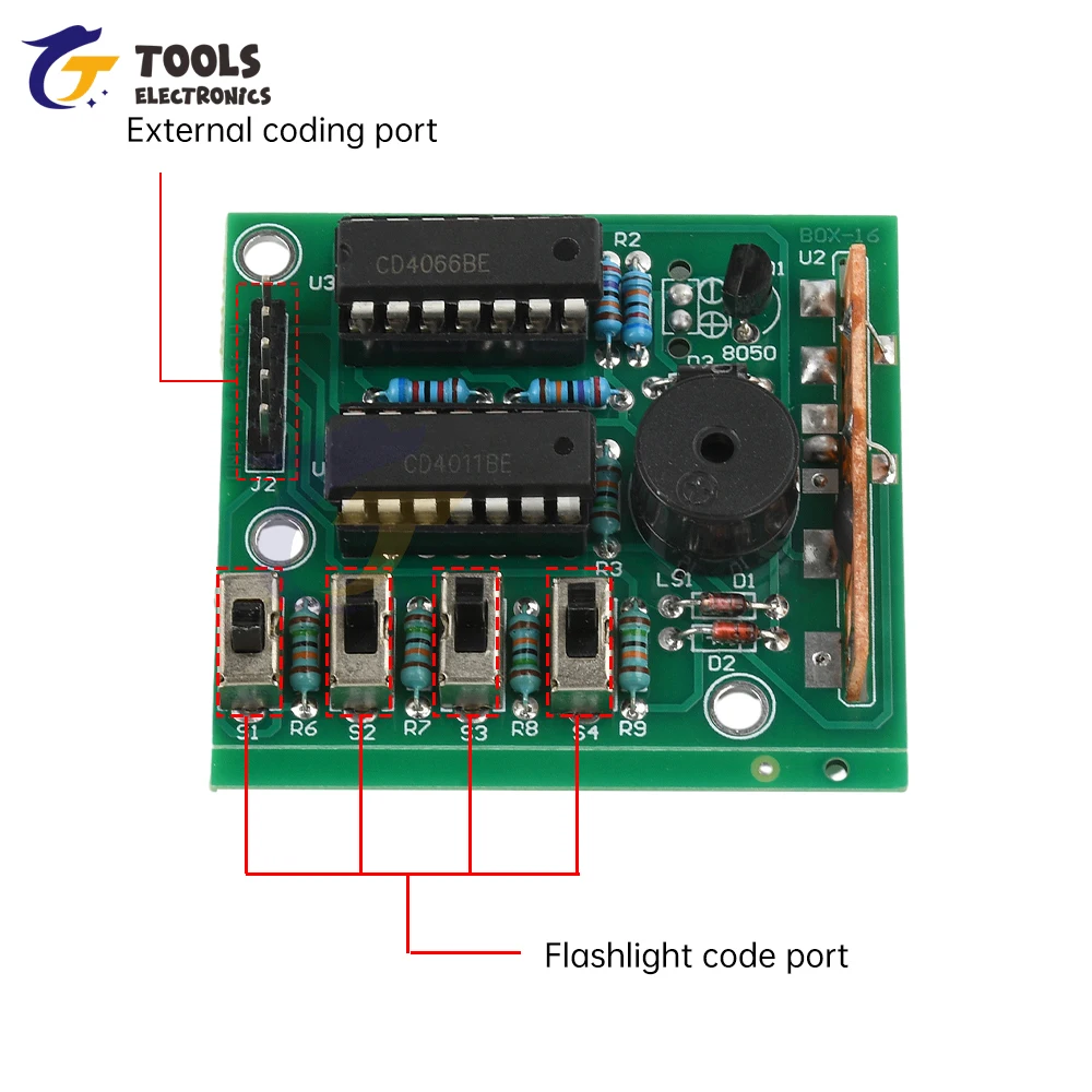 Elektronik-Lötkit, 16 Spieluhren, 16-Ton-Elektronikmodul, DIY-Kit – Bild 3