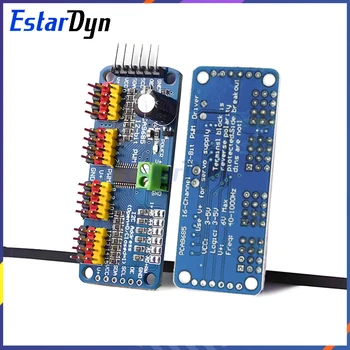 Estardyn PCA9685PW 16 Kanal 12-Bit PWM Servo Shield Treiber I2C Schnittstelle PCA9685 Modul für Raspberry Pi