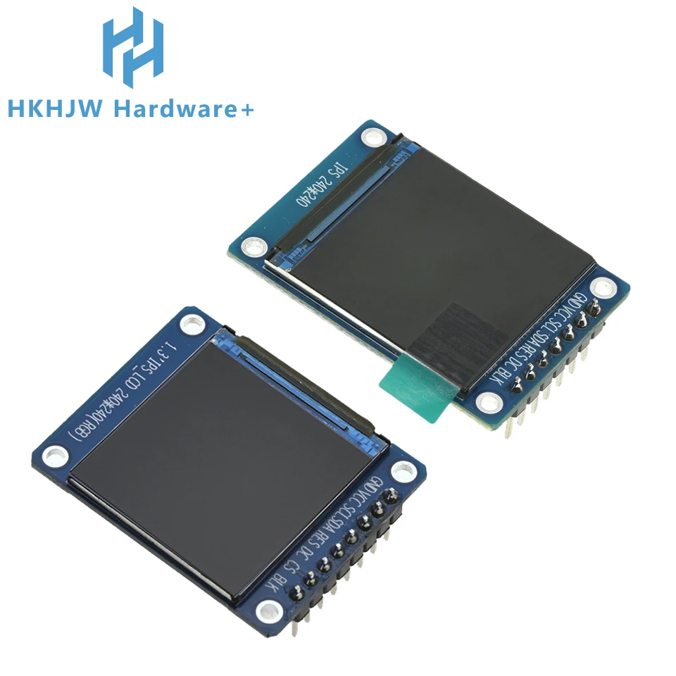 ST7789 240x240 IPS TFT LCD - SPI-Kommunikation, Vollfarb-HD-Anzeigemodul für Arduino-DIY-Projekte