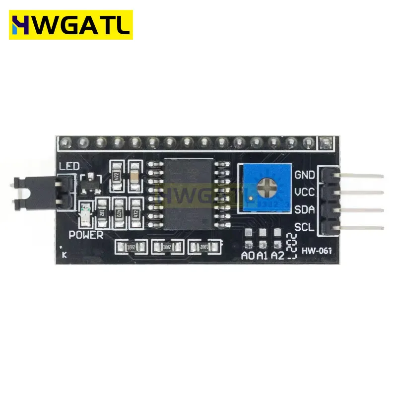 LCD1602 1602 LCD-Modul Blau/Gelb Grüner Bildschirm 16x2 Zeichen LCD-Display PCF8574T PCF8574 IIC