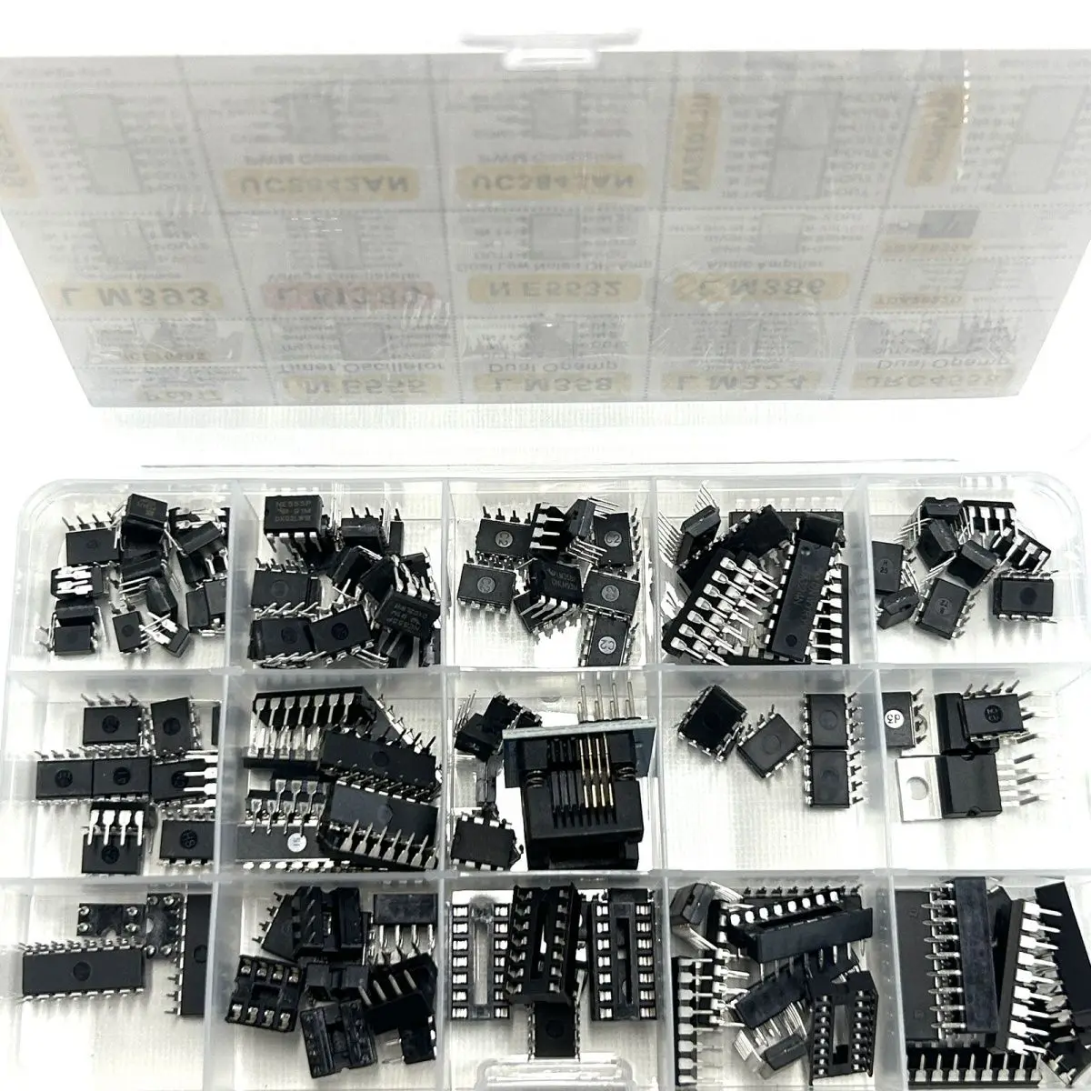 Sortiment IC-Chip-Kit Operationsverstärker Oszillator (150 Stück) – Bild 5