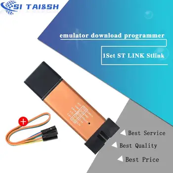 ST LINK Stlink ST-Link V2 Mini STM8 STM32 Simulator Download Programmierer Programmierung Mit Abdeckung DuPont