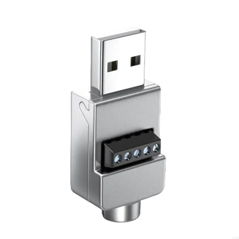 USB-Klemmenblock-Adapter, USB 2.0-Stecker, Stecker, Modul, lötfreie – Bild 3
