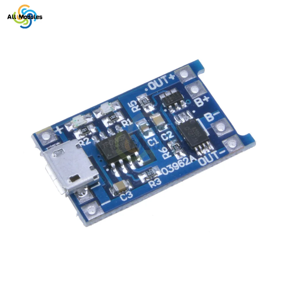 Typ-c/Micro/Mini USB 18650 TP4056 TC4056A Lithium-Batterie Ladegerät – Bild 5
