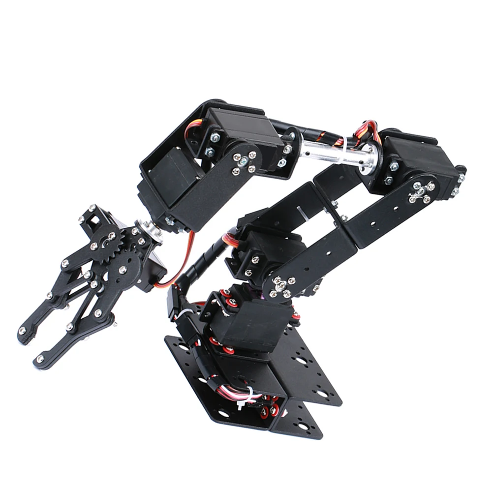 6-DOF Roboterarm-DIY-Kit Multi-Freedom-Roboter-Servo-Greifmaschine – Bild 4
