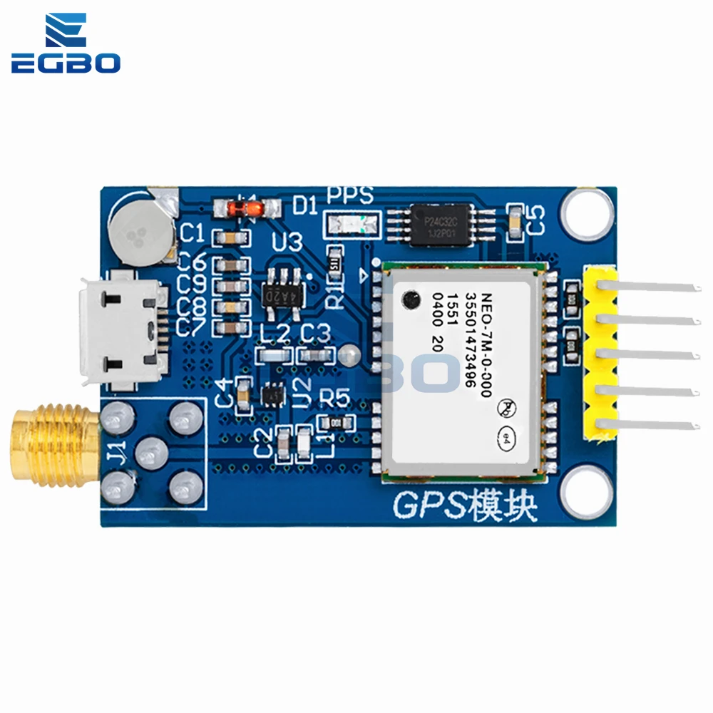 ~ 8PCS GPS NEO-6M NEO-7M NEO-8M NEO-9m Satellite Positionierung Modul – Bild 4