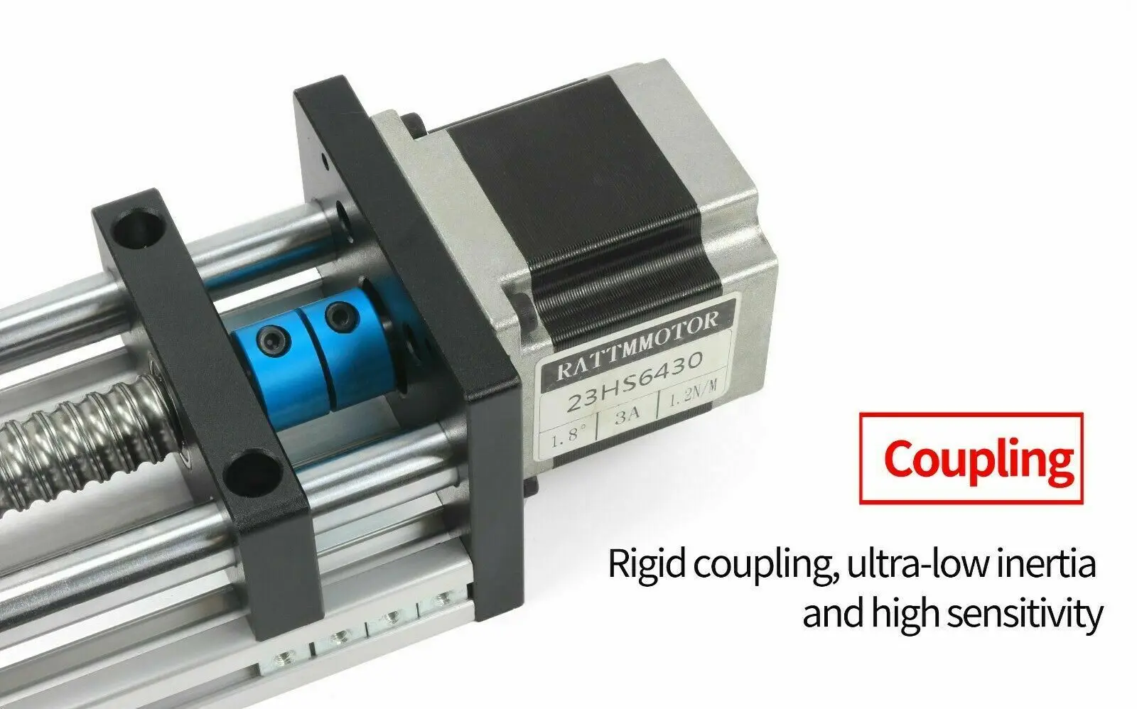 Nema17 oder Nema23 Schrittmotor Elektrische Linearführung – Bild 4