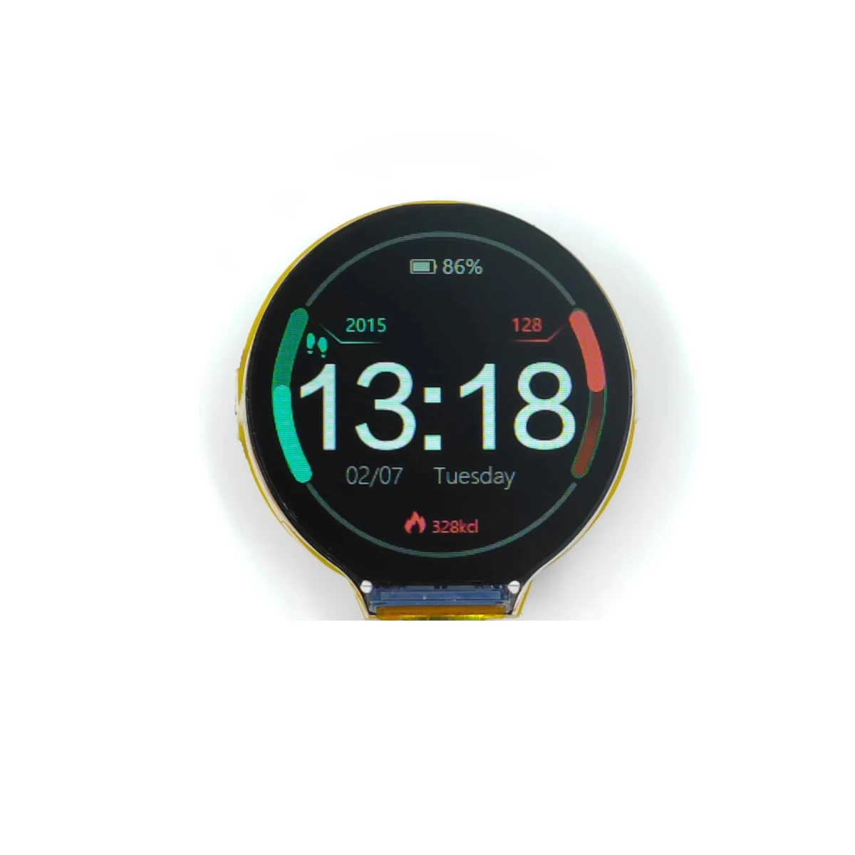 ESP32-C3 1,28 Zoll rundes Display GC9A01 IPS-LCD-Bildschirm ESP32 WIFI – Bild 4