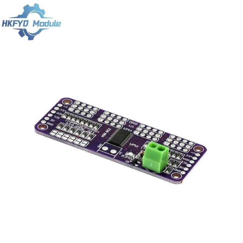 PCA9685 16-Kanal 12-Bit PWM Treiber I2C Modul für Servomotor LED – Bild 3