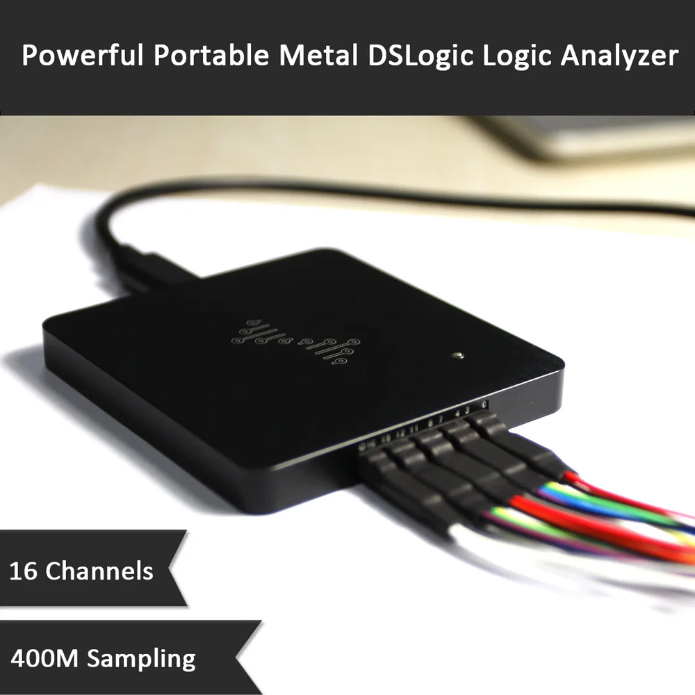 DreamSourceLab DSLogic Plus Tragbarer Metall-DSLogic Logikanalysator – Bild 4