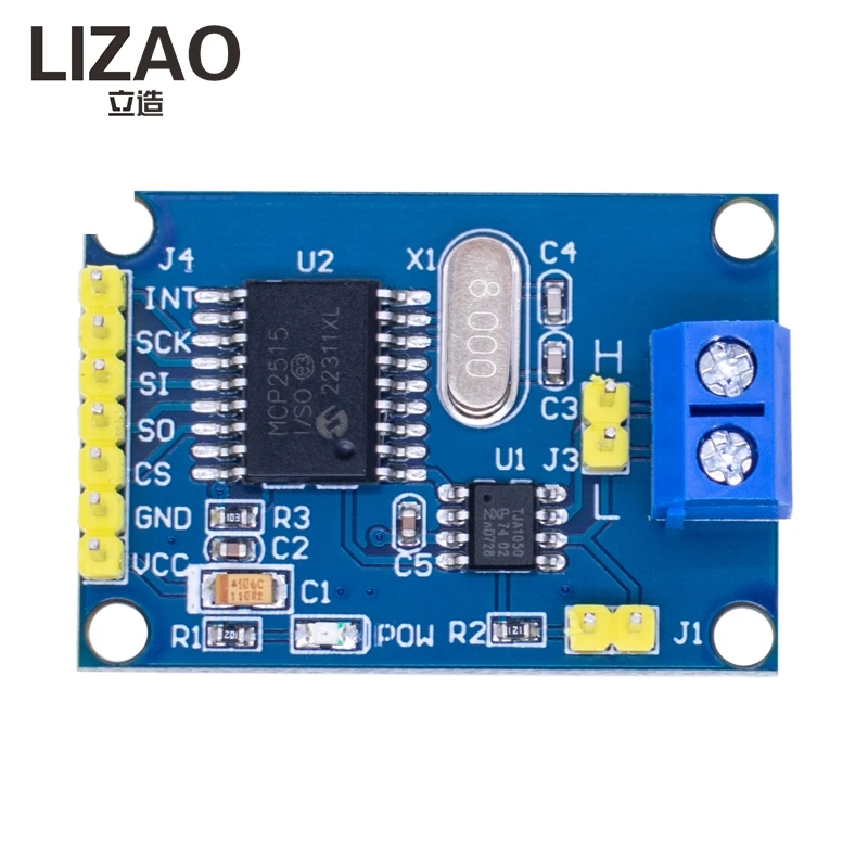 LIZAO MCP2515 CAN-Bus-Modul mit TJA1050 Transceiver – Bild 5