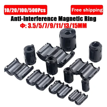 Schnapp ent magneti sierungs filter Rausch unterdrücker emi rfi Clip Choke Ferrit kern Kabel filter