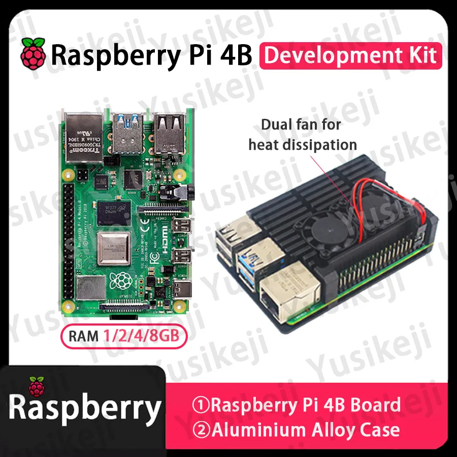 Raspberry Pi 4B Kit Starter Kit Development Kit – Bild 2