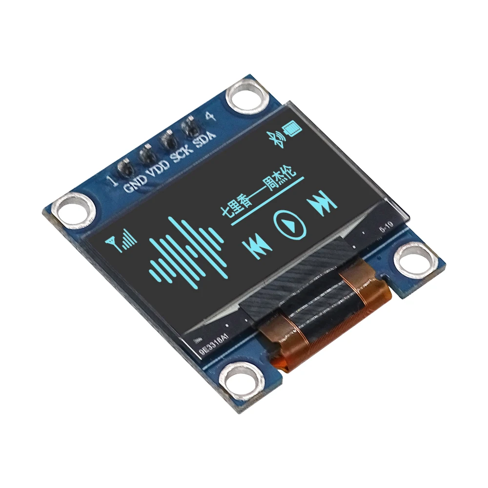 0,96 Zoll oled Display-Modul ssd1306 i2c iic spi seriell x 64 lcd – Bild 3