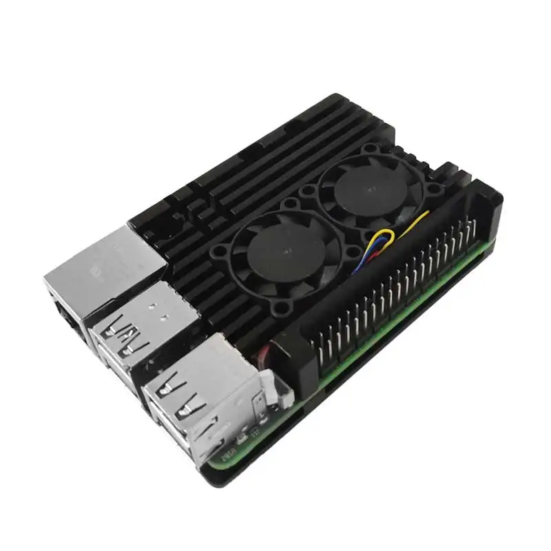 Raspberry Pi 5, Aluminium-PI5-Gehäuse, C-Legierungsgehäuse, zwei – Bild 2