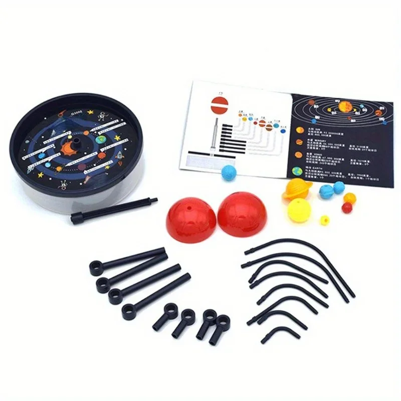Solar System Neun Planeten Modell Wissenschaft Kit DIY Montage – Bild 3