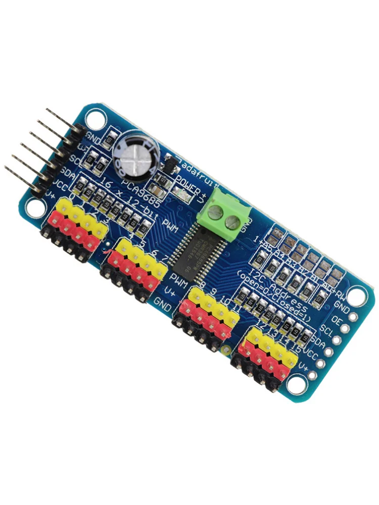 16-Kanal PWM Servo-Treiberplatine Roboter-Controller – Bild 5