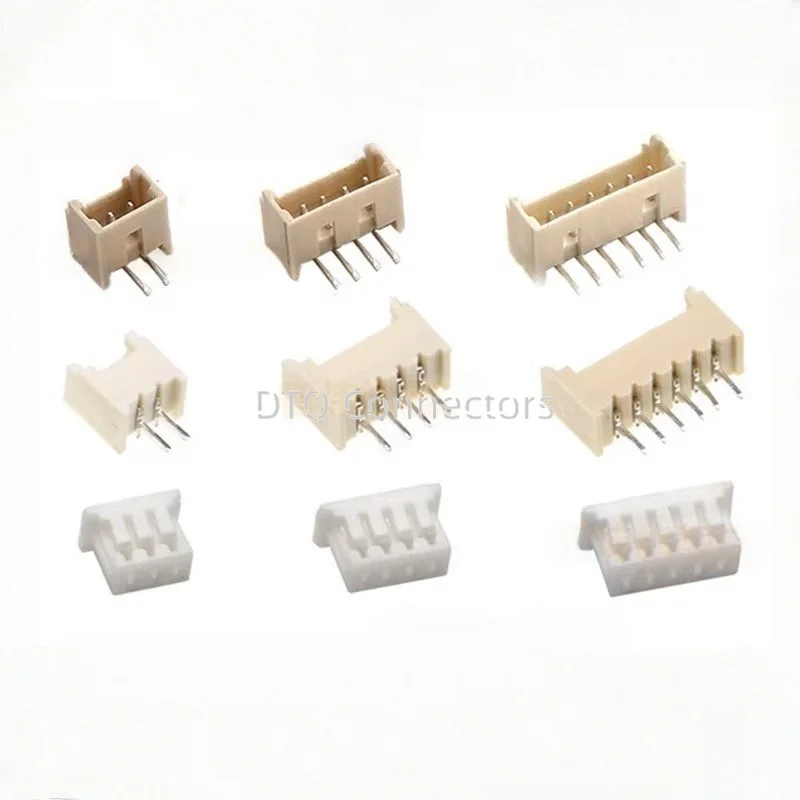 MICRO JST 1.25 2P 3P 4P 5P 6P 7P 8P 9P 10P Steckverbinder (50 Stück) – Bild 2