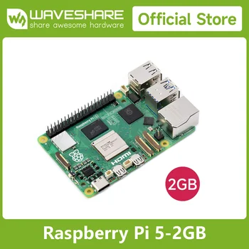 Raspberry Pi 5, 2,4 GHz Quad-Core 64-Bit-Arm-Cortex-A76-CPU, integrierte Nutzung des RP1-I/O-Controllers