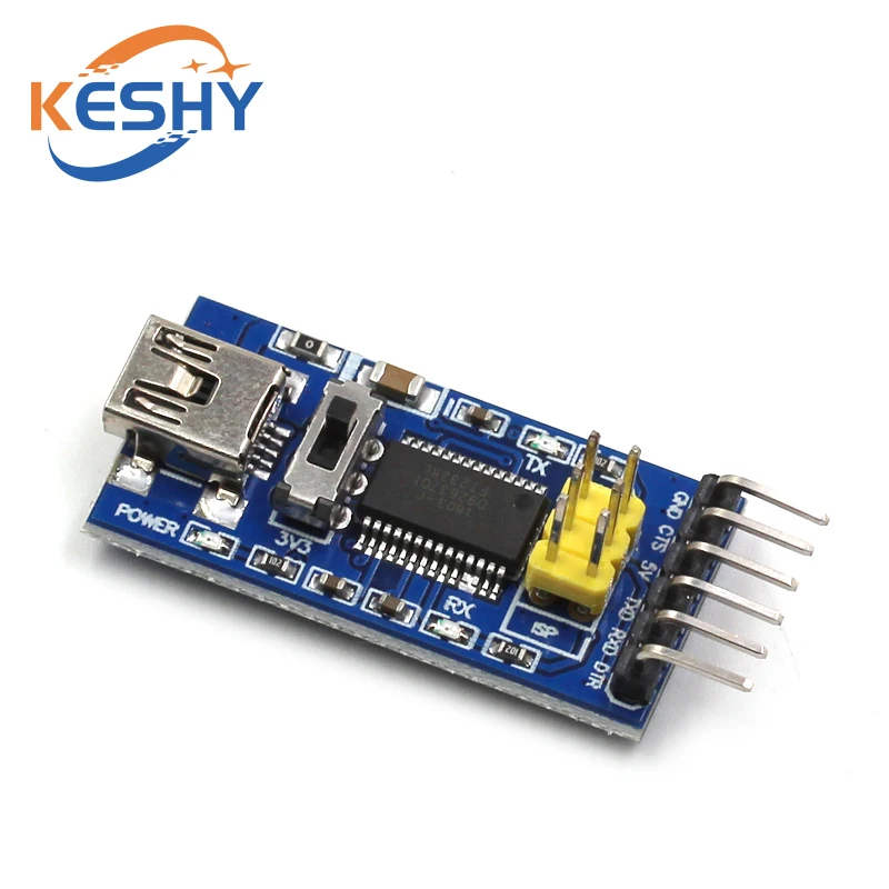 FT232RL FTDI USB 3,3 V 5,5 V zu TTL Serielles Adaptermodul für Arduino – Bild 5