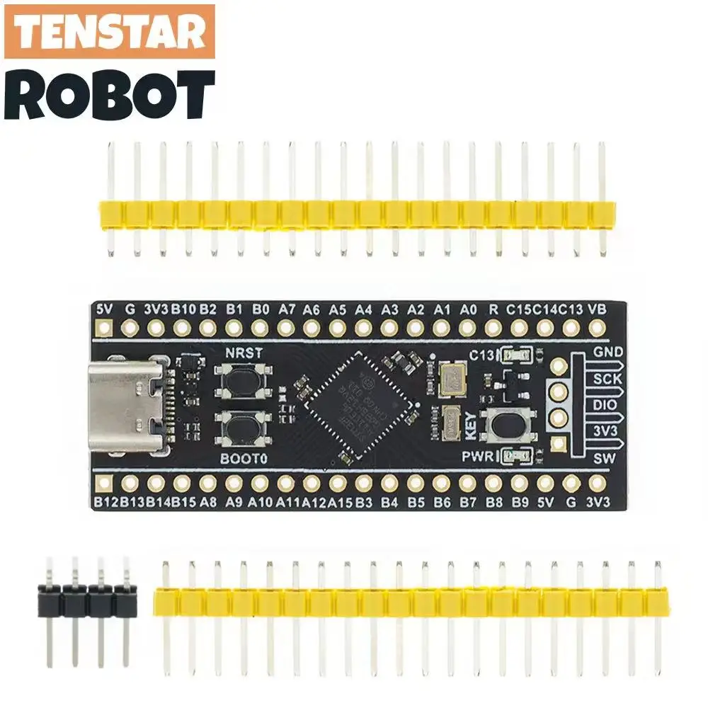 TNESTAR STM32F411CEU6 Entwicklungsboard STM32F411 Kernplatinenmodul STM32 Lernplatine Entwicklung Micropython