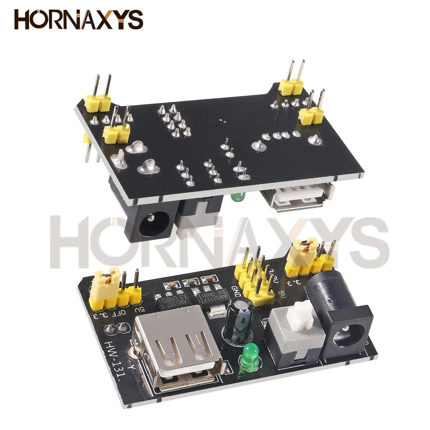 3,3 V 5V MB102 Solderless Breadboard Netzteil Modul mit 9V (5 Stück) – Bild 6