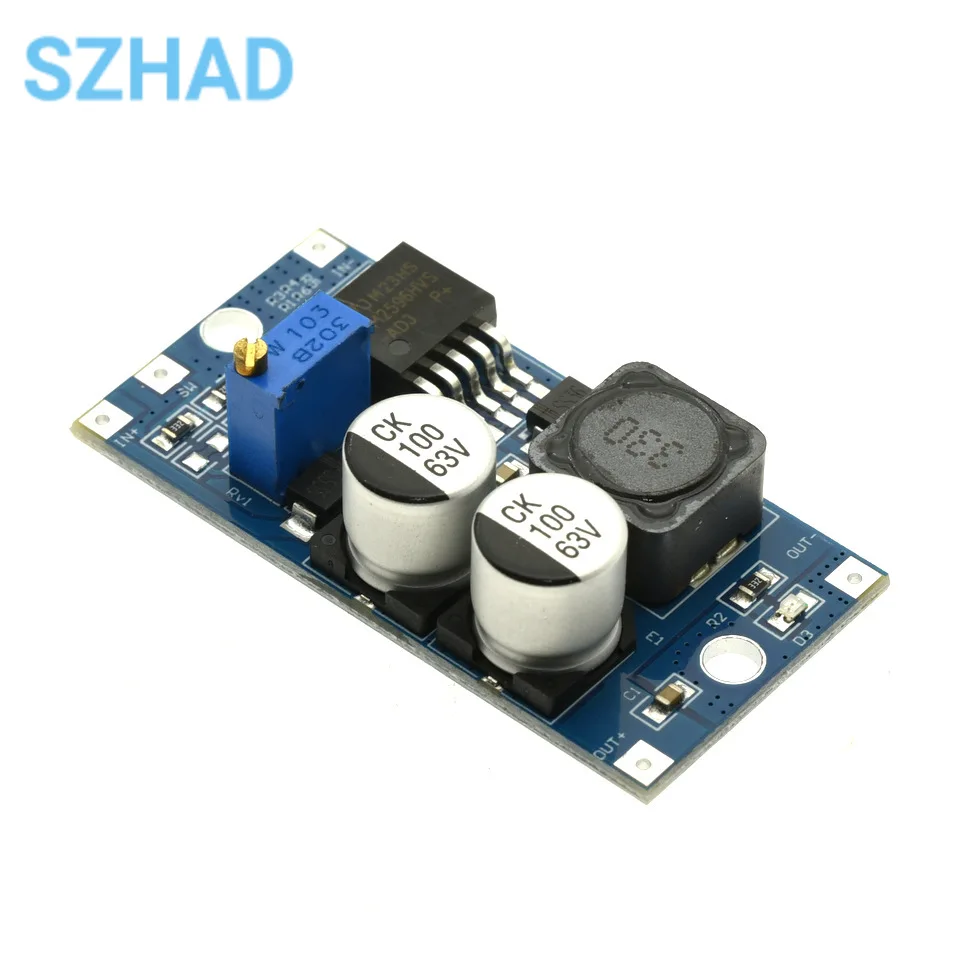 DC-DC LM2596HV Einstellbares Abwärts-Stromversorgungsmodul 36 48 V – Bild 6