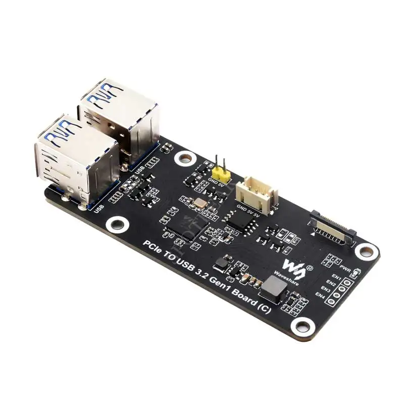 Raspberry Pi 5 PCIE zu USB 2. 0 Gen1 Hub 5 Gbit/s für Raspberry Pi OS – Bild 5