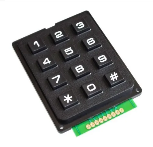 4x4 3x4 Matrix Tastatur Modul Verwenden Schlüssel PIC AVR Stempel Sml 4*4 3*4 Kunststoff Tasten Schalter