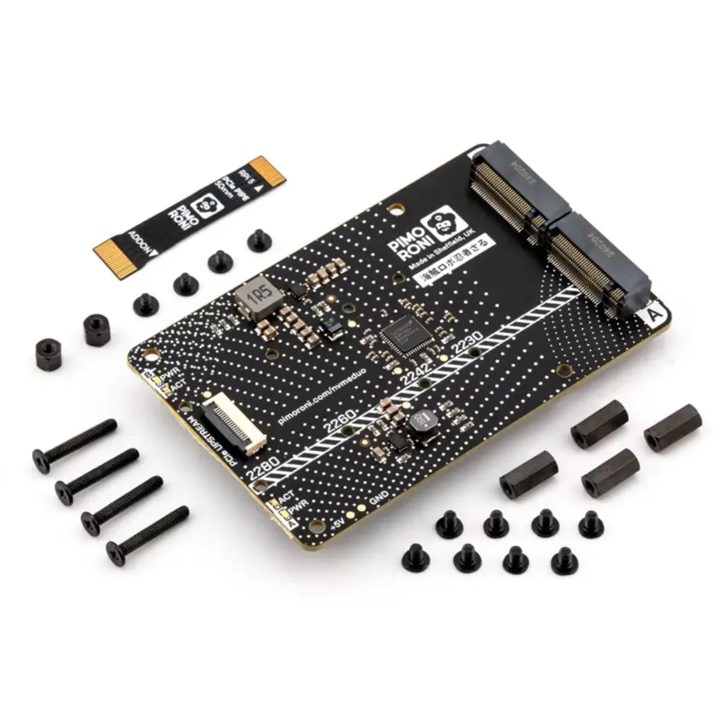 Pimoroni NVMe Base Duo für Raspberry Pi 5 5969 PIM704 Dual-Port NVMe – Bild 3
