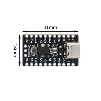CH32V003 Entwicklungsboard Mindestsystemplatine Kernplatine RISC-V CH32V003F4P6 Mikrocontroller-Modul