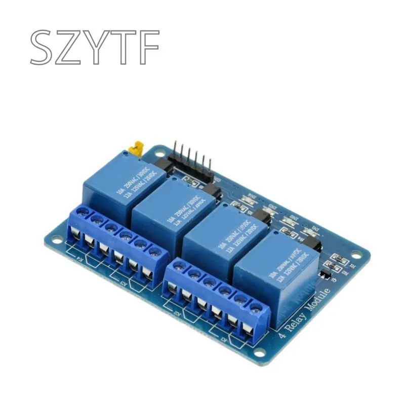 5V 12V 4-Kanal-Relaismodul Shield ARM PIC AVR DSP Elektronisches 5V – Bild 5