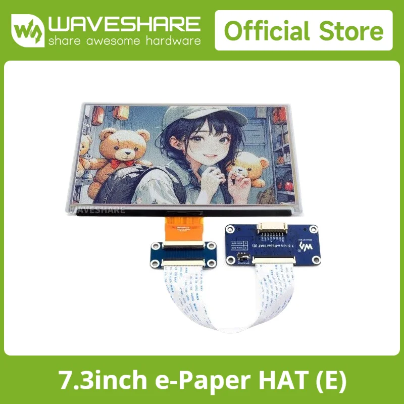 Waveshare 7,3-Zoll-6-Farben-E-Paper-Display, E-Ink-Display – Bild 2