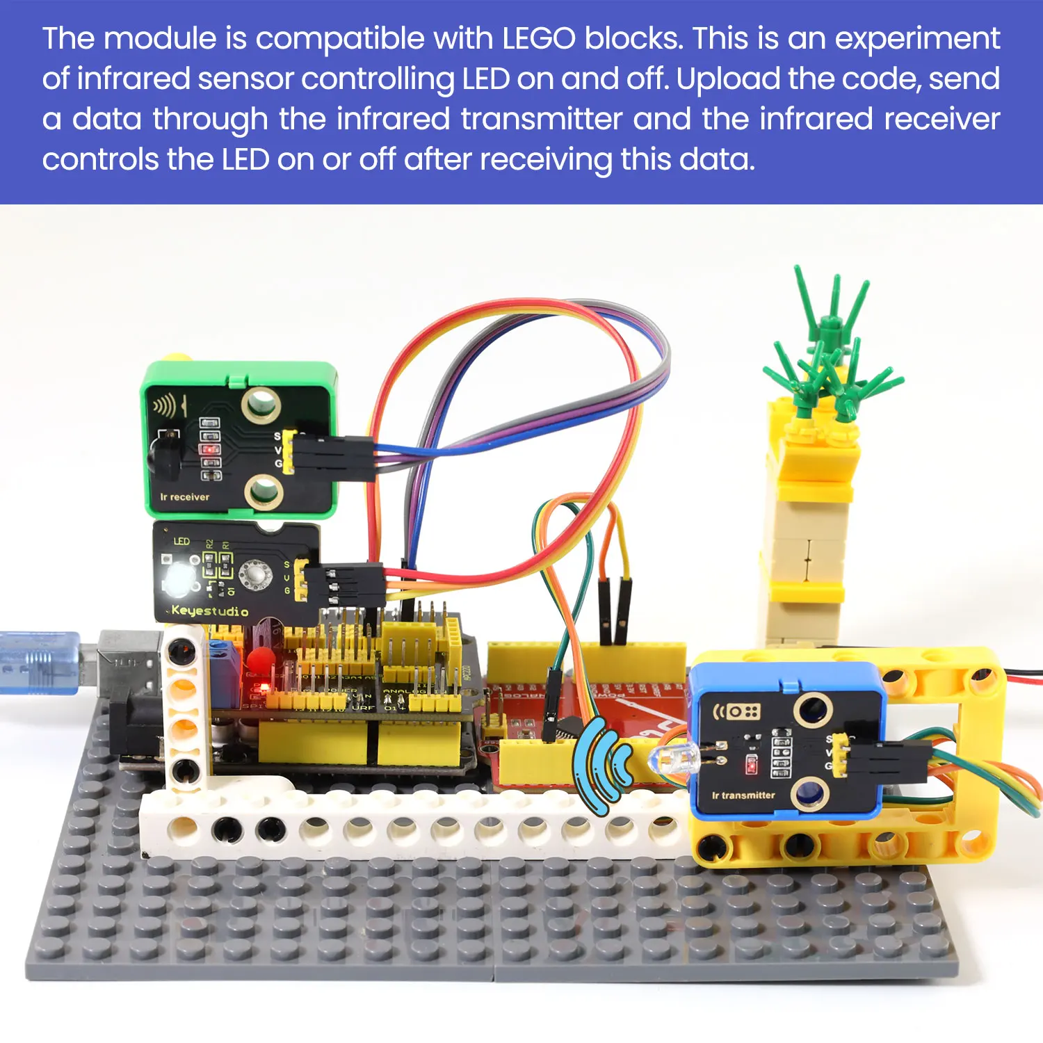 DIY elektronische Bausteine Sender und IR-Empfängermodul – Bild 4