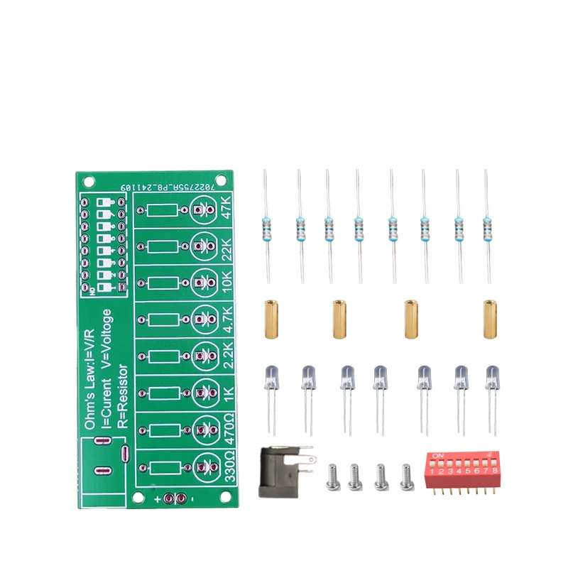 DIY-Lötübungsset - Lernen Sie Elektronik und verbessern Sie Ihre Fähigkeiten mit einfach zu montierenden