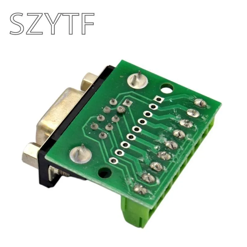 DB9 Männliche und Weibliche Stecker Adapter Schraube Terminal 9-Pin – Bild 6