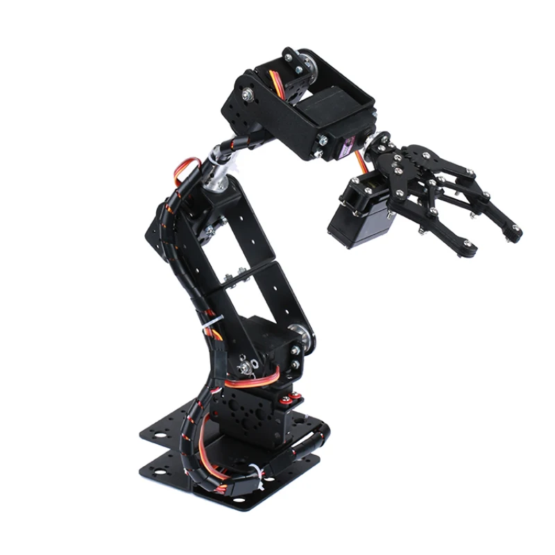 Roboterarm-Bausatz 6 DOF Programmierbarer Roboterarm DIY-Kit für Arduino Raspberry Pi Roboter für UNO/ESP32