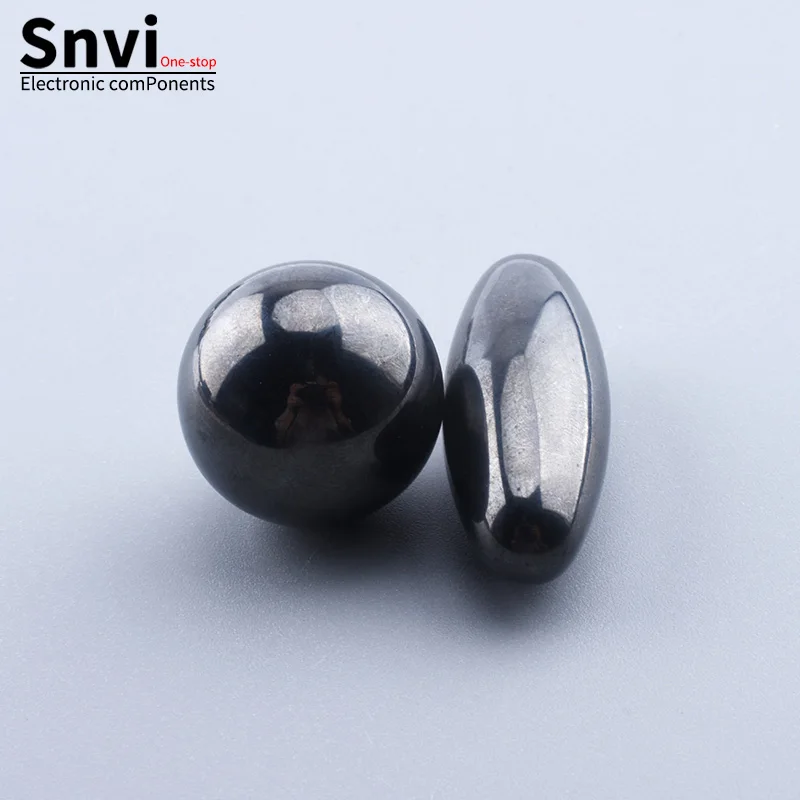 Ferrit-Magnetperlen-Set - schwarze und farbenfrohe ovale Magnetkugeln – Bild 6