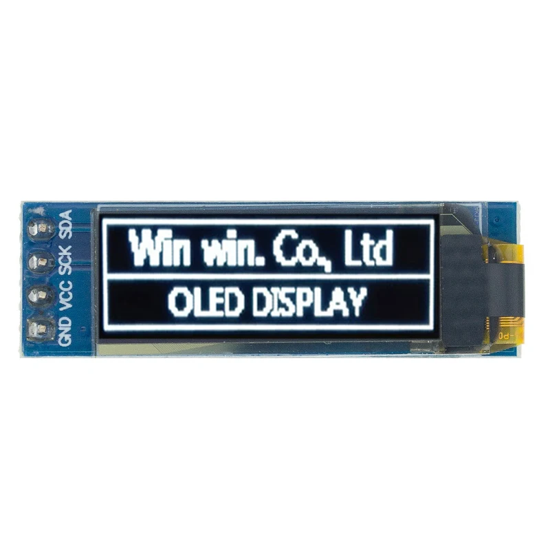 0,91 Zoll oled Modul 0.91 "weiß/blau oled 0.91x32 oled lcd LED ssd1306 – Bild 5