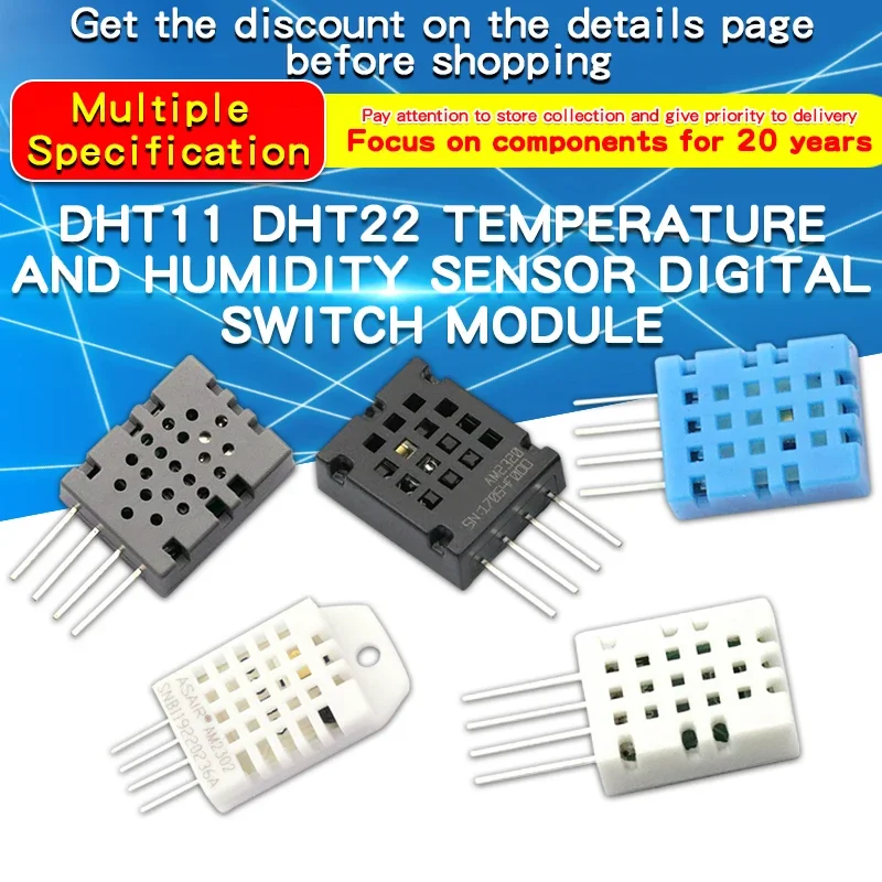 DHT22 DHT11 SHTC3 AM2320 Digitale Temperatur Feuchtigkeit Sensor Modul Board für Arduino Ultra-low Power Hohe