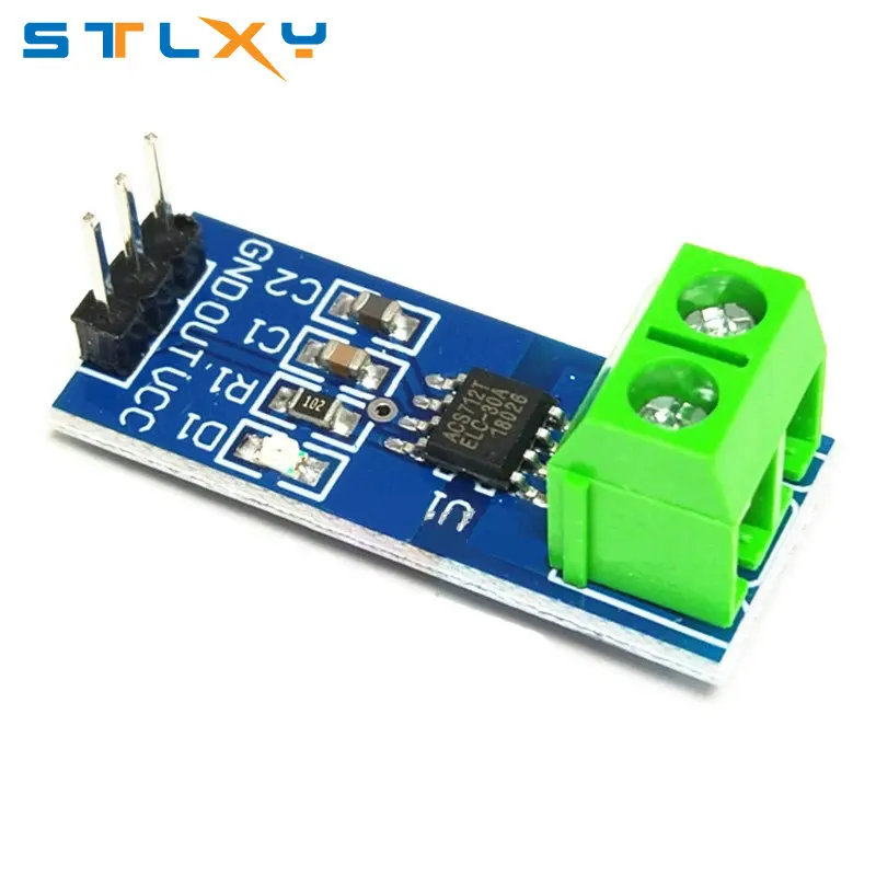 5A 20A 30A Hall-Stromsensormodul ACS712-Modul für Arduino ACS712TELC- 5A/20A/30A