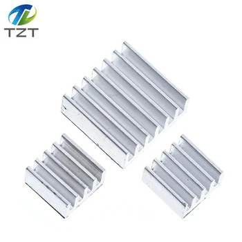 DIYTZT 1 SET 3 STÜCK Selbstklebender Raspberry Pi Kühlkörper Reines Aluminium Kühlkörper-Set Kit Radiator