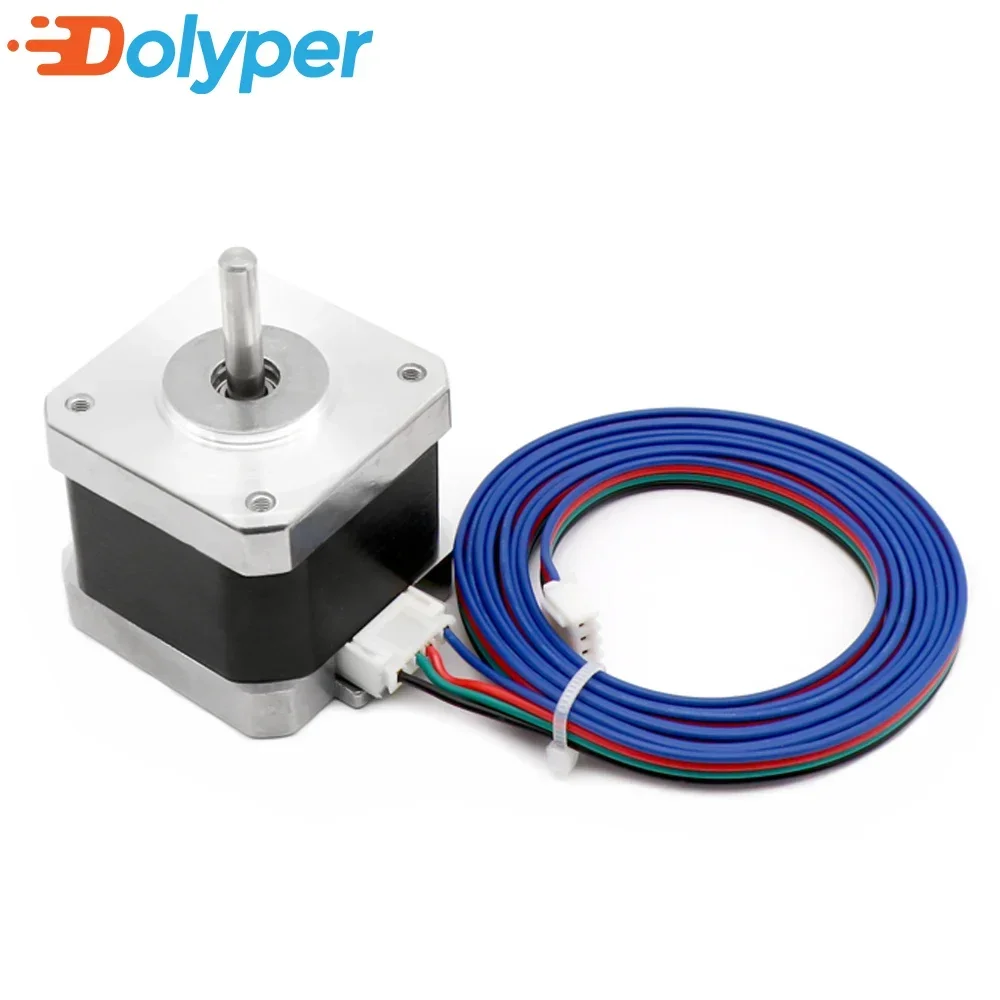 Nema 17 schrittmotor bipolar 1,5a 42ncm 42x42x40mm 1,5 deg 4 drähte mit 1m kabel für cnc 3d drucker motor