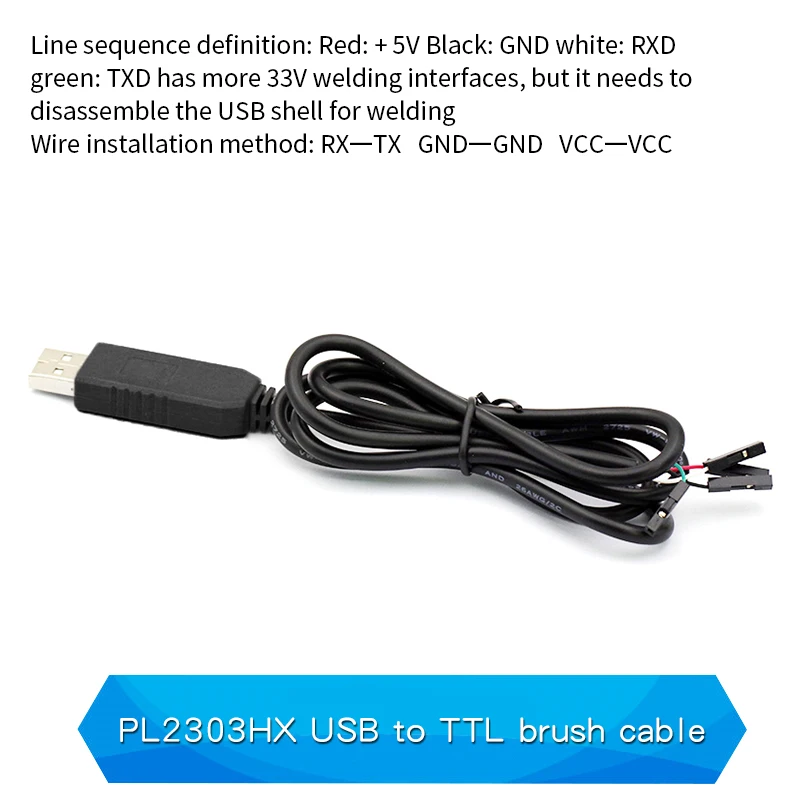 PL2303HX TA CH340G USB zu TTL Upgrade Konverter Adapter Modul FT232 Download Flash Linie USB an den Seriellen