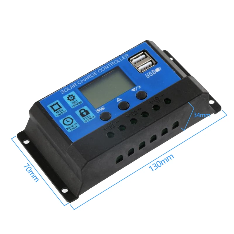 Solarladeregler 12V/24V 10A-100A Automatischer Solarpanel-Controller – Bild 5