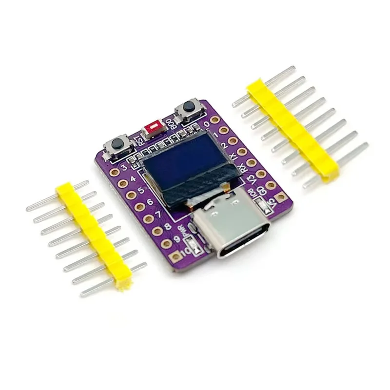 ESP32-C3 Entwicklungsboard mit 0,42 Zoll OLED-Modul Keramikantenne – Bild 2